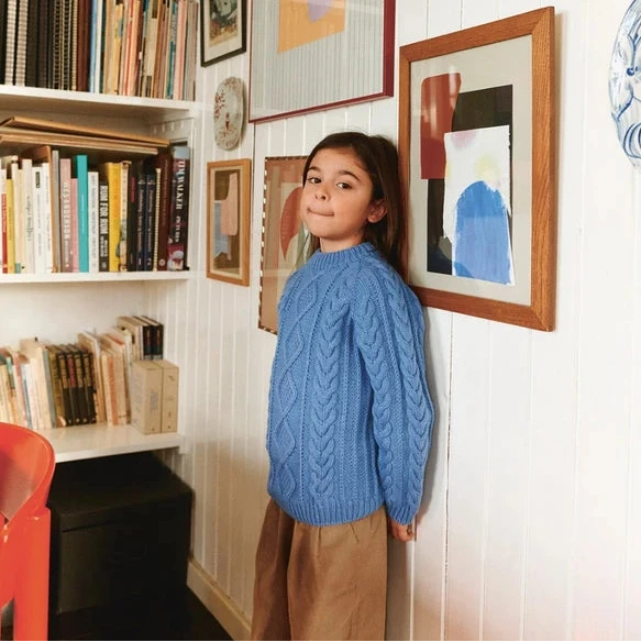 Garnkit: Nilo Sweater Junior fra Sandnes Garn (opskrift + garn)