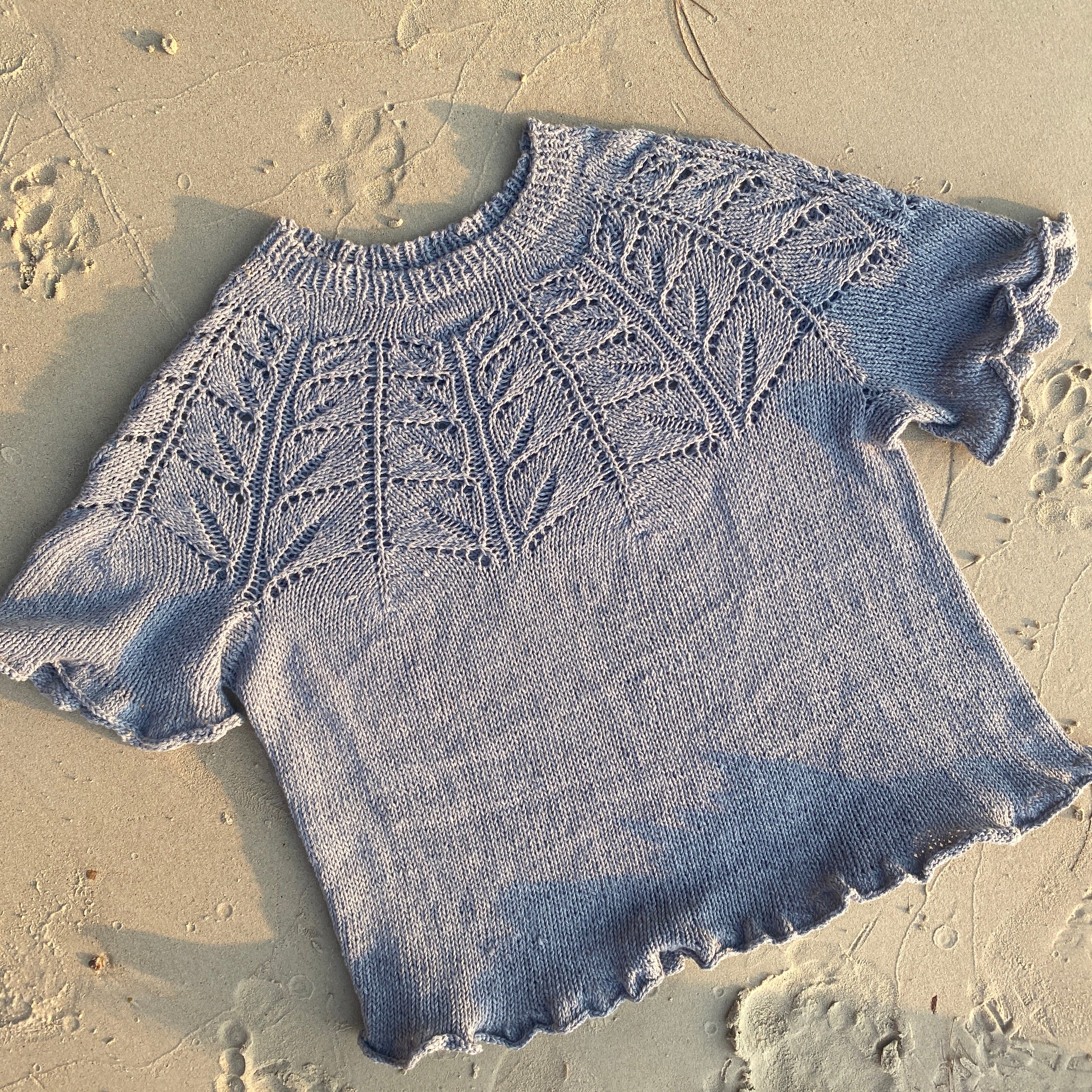 Alliance tee, KnitVik, Den Leille GArnbiks, Garnkit, Duo fra Sandnes Garn