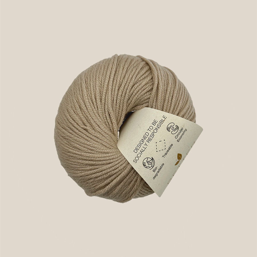 Pure merino 4 fra Better Yarn hos Den Lille Garnbiks. 100% blød merino uld. bæredygtigt garn