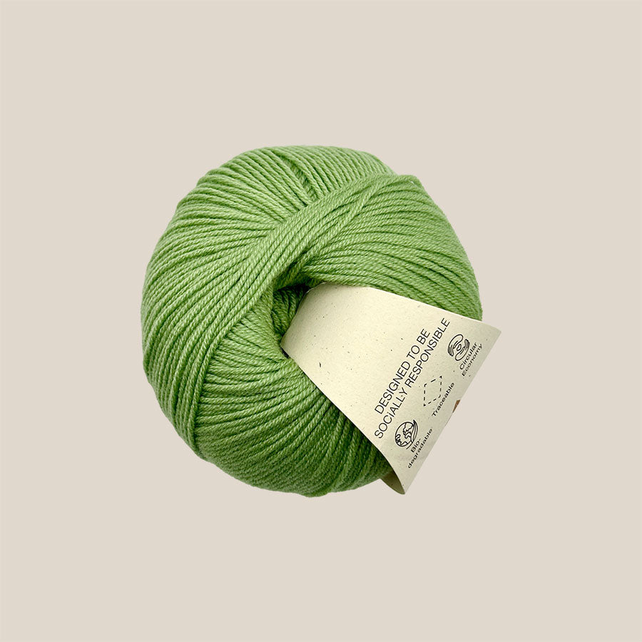 Pure merino 4 fra Better Yarn hos Den Lille Garnbiks. 100% blød merino uld. bæredygtigt garn