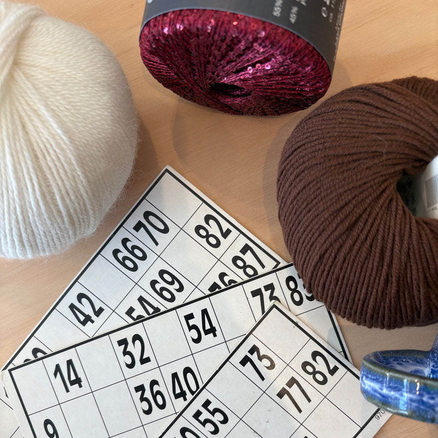 Garn og Bingo - 16. November kl 18.30-21.00