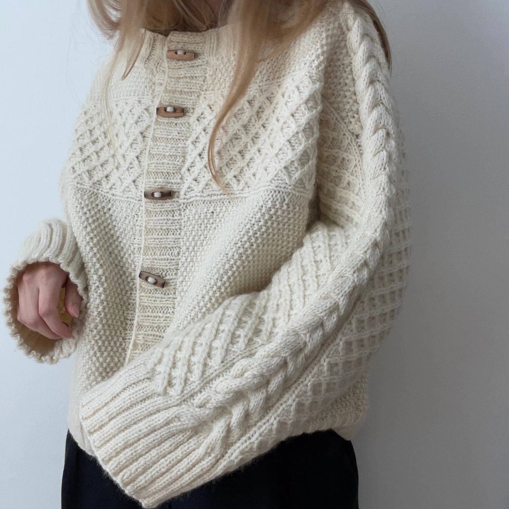 Garnkit: Haraboji cardigan af Aegyoknit (opskrift + garn)