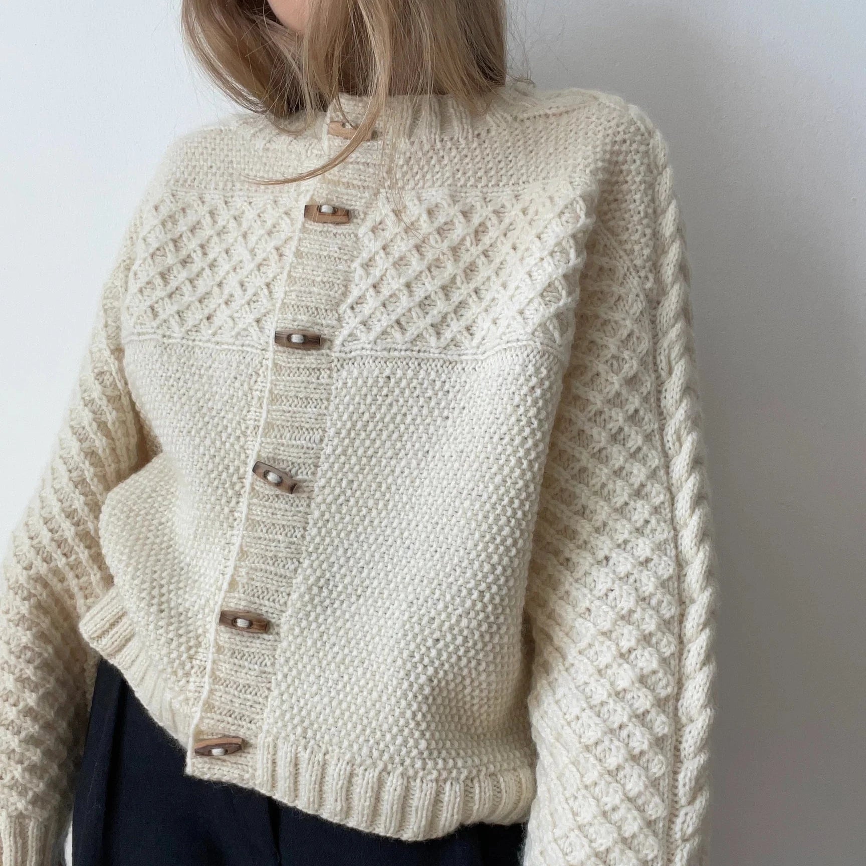 Garnkit: Haraboji cardigan af Aegyoknit (opskrift + garn)