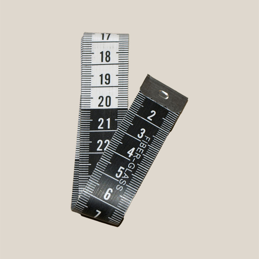 Sort/Hvid Målebånd