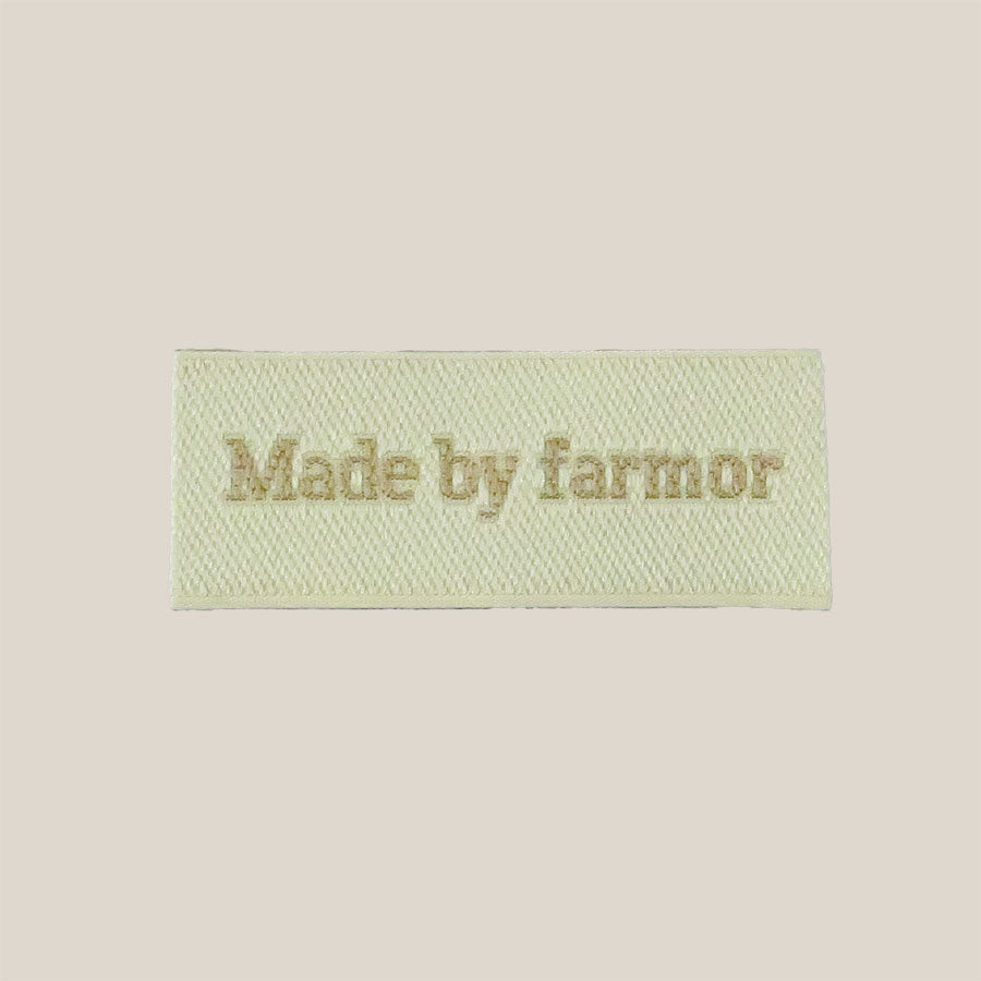 "Made by..." label