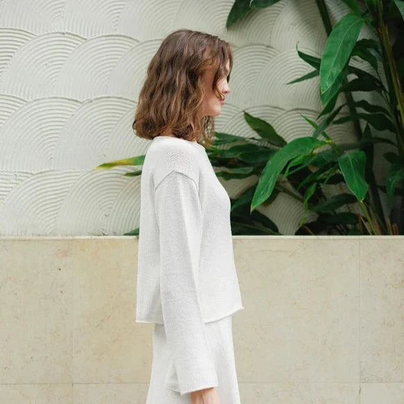 Milly sweater fra Sandnes Garn, garnkit hos Den Lille Garnbiks