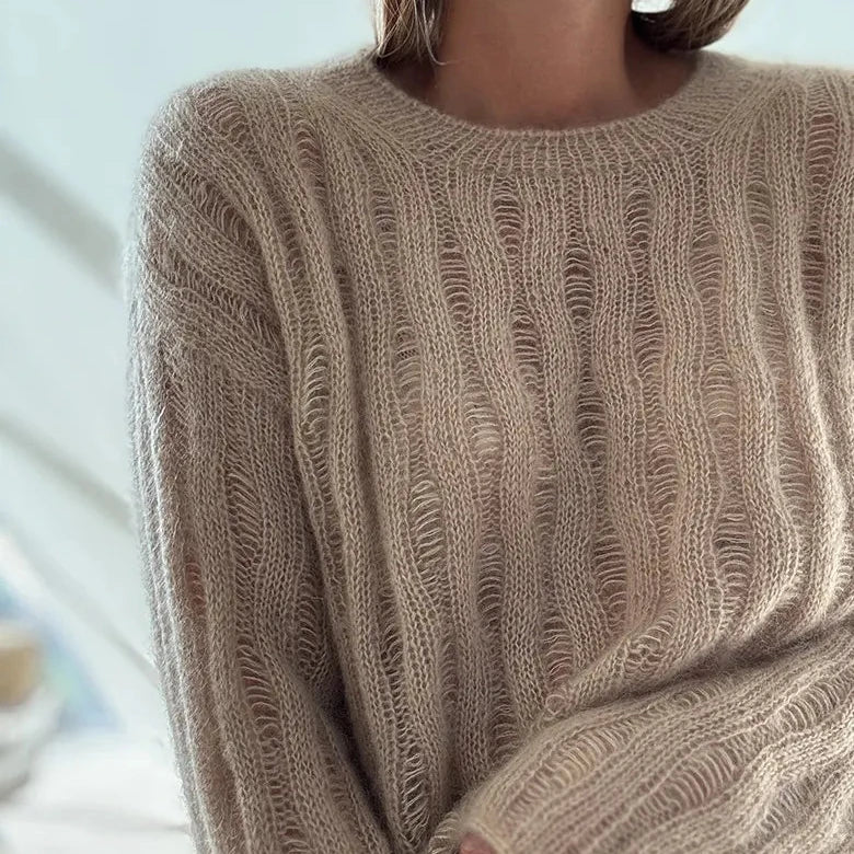 Ripple loop sweater Garnpakke