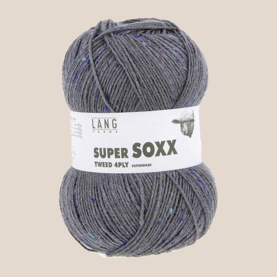 Lang Yarns super soxx 4 ply Tweed