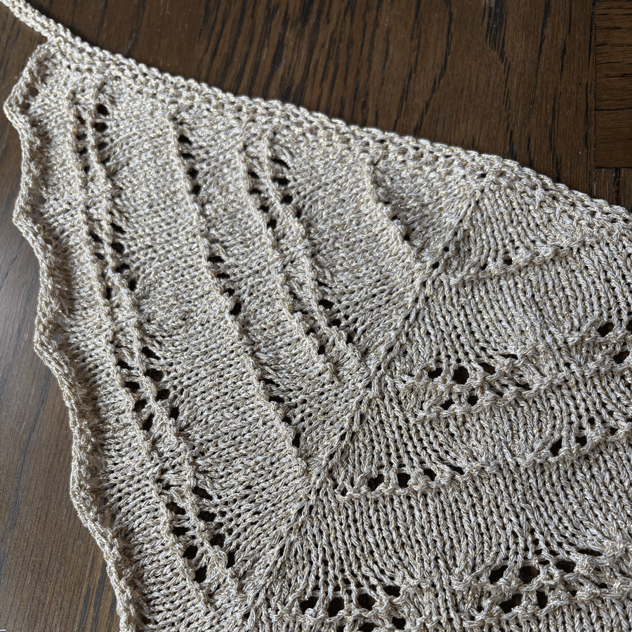 Garnkit: Una Scarf af KnitVik (PDF + garn) #2