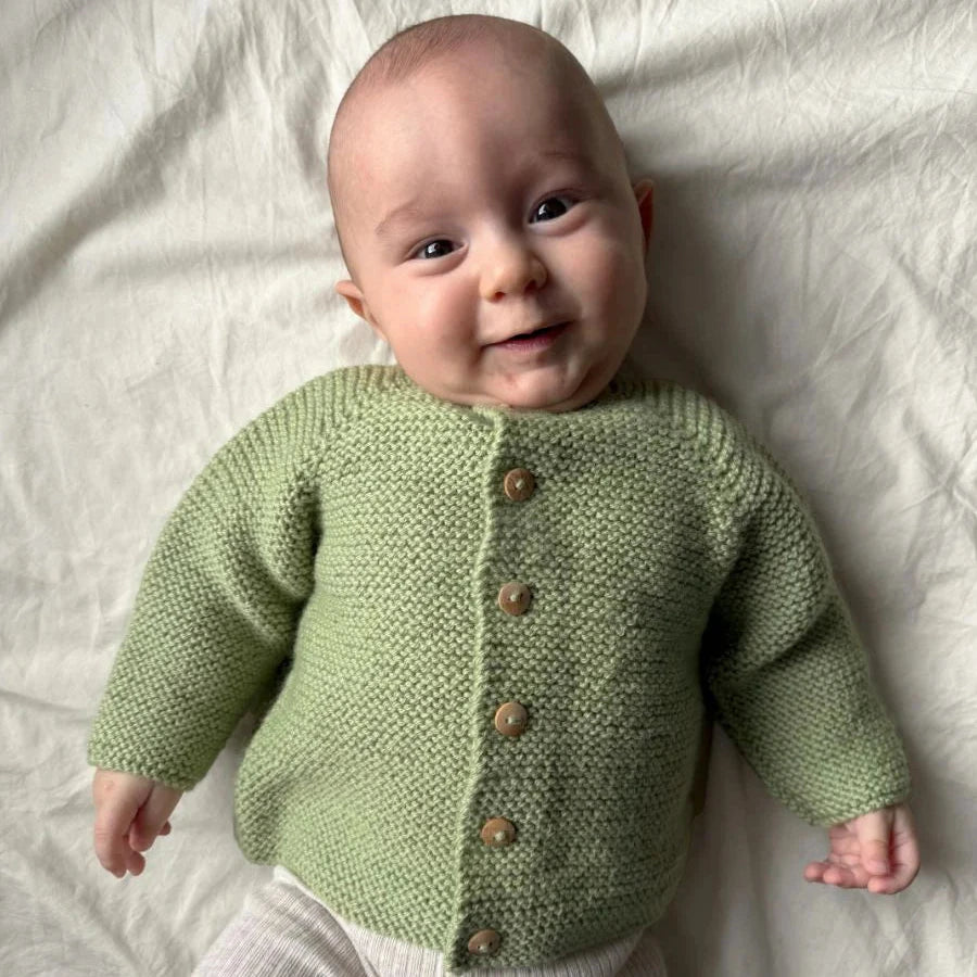 Garnkit: Begynderjakken fra Petiteknit (opskrift + garn)