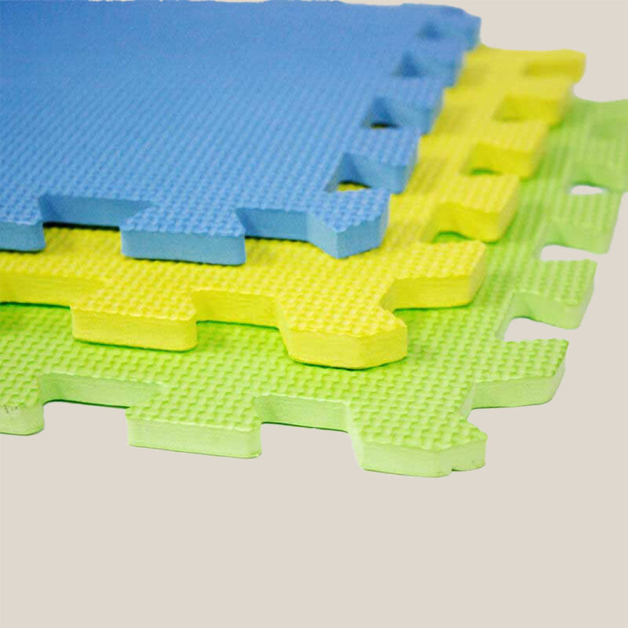 KnitPro Blokkemåtte – Sæt med 9 stk. (30 x 30 cm)