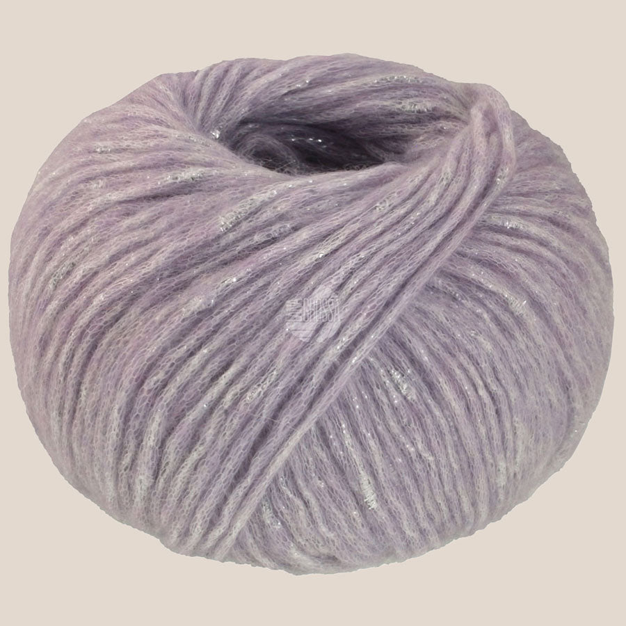 Lana Grossa Lucciola garn farve 14 – blødt garn med merinould og glimmer