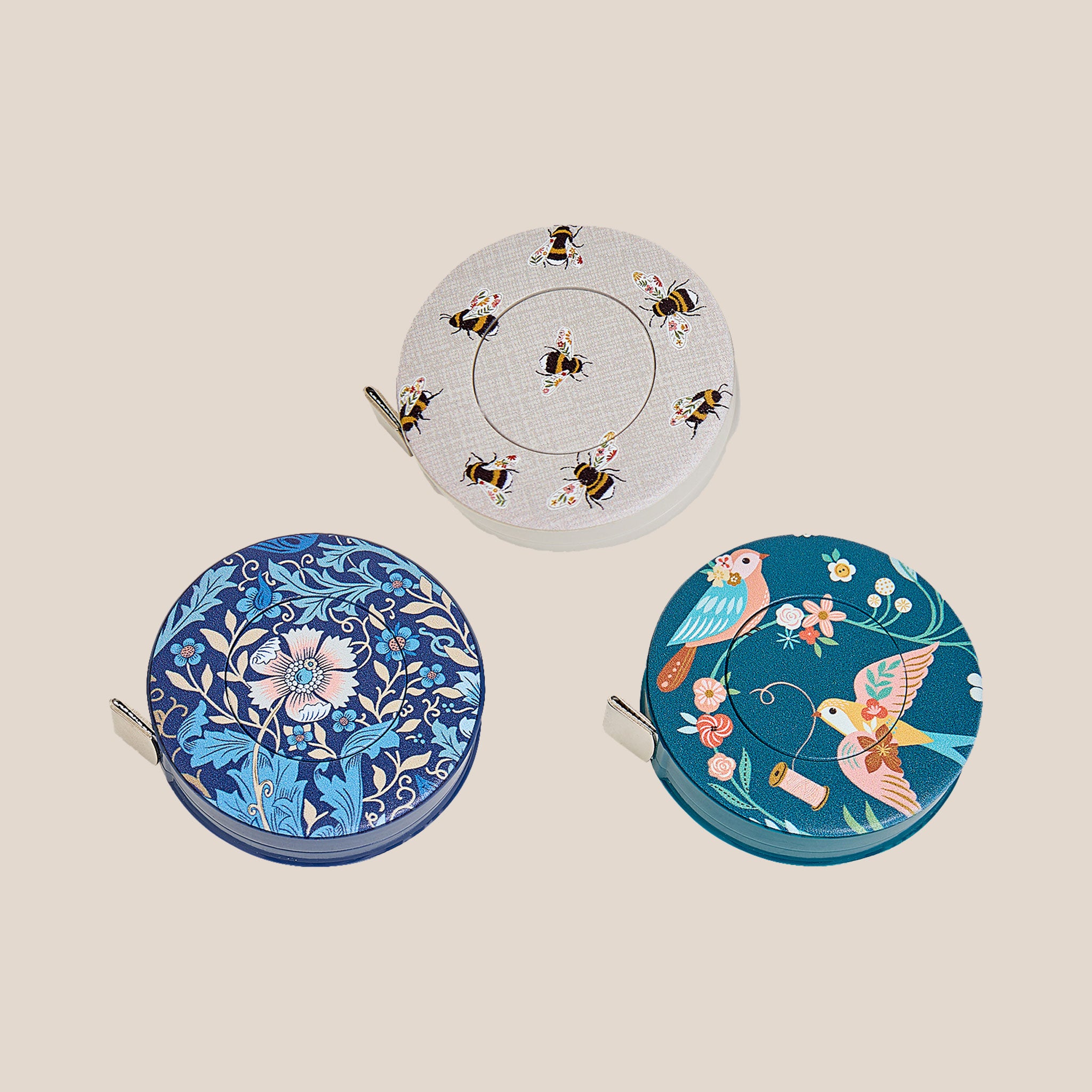 Rullemålebånd med motiver