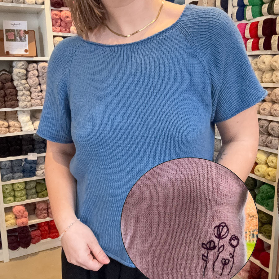 Garnkit: Mellow Tee af Garnstafet (opskrift + garn) #3