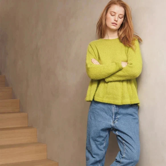 Garnkit: Vienna Bluse fra Sandnes Garn (opskrift + garn)