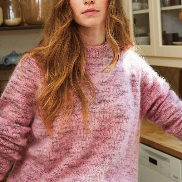 Garnkit: Debutant sweater fra Sandnes Garn - (opskrift + garn)