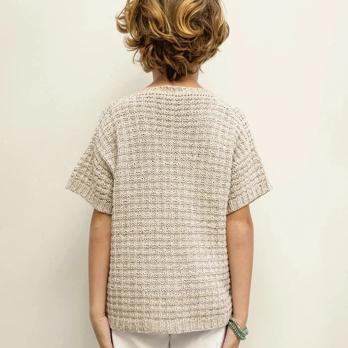 Garnkit: Leo Tee Junior fra Sandnes (opskrift + garn)