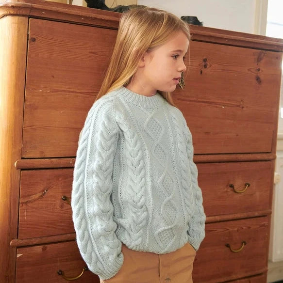Garnkit: Nilo Sweater Junior fra Sandnes Garn (opskrift + garn)