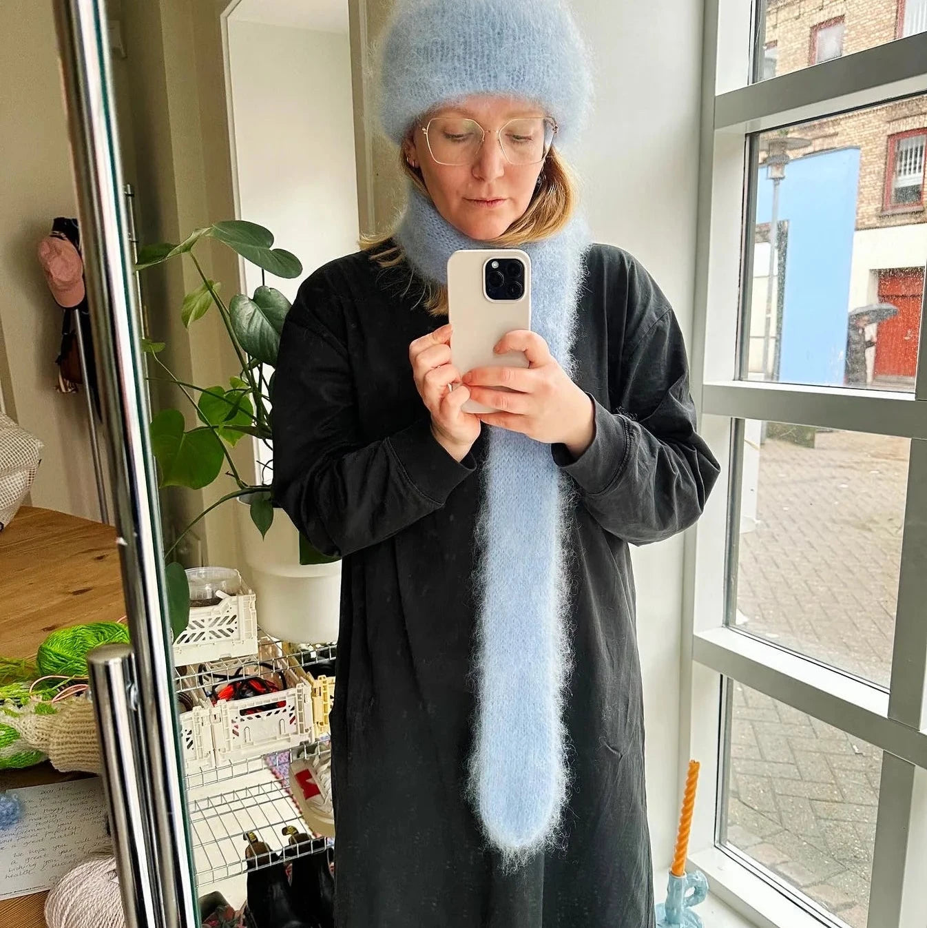 Garnkit: Fat Fur Boa af Spektakelstrik (opskrift + garn)