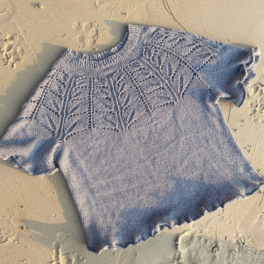 Alliance tee, KnitVik, Den Lille Garnbiks, Garnkit, Duo fra Sandnes Garn