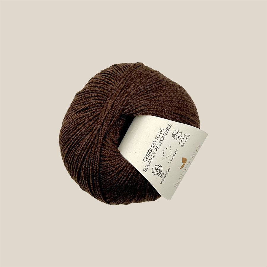 Pure merino 4 fra Better Yarn hos Den Lille  Garnbiks. 100% blød merino uld. bæredygtigt garn