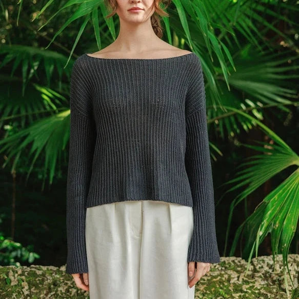 fenny sweater fra sandnes garn, garnkit hos Den lille garnbiks