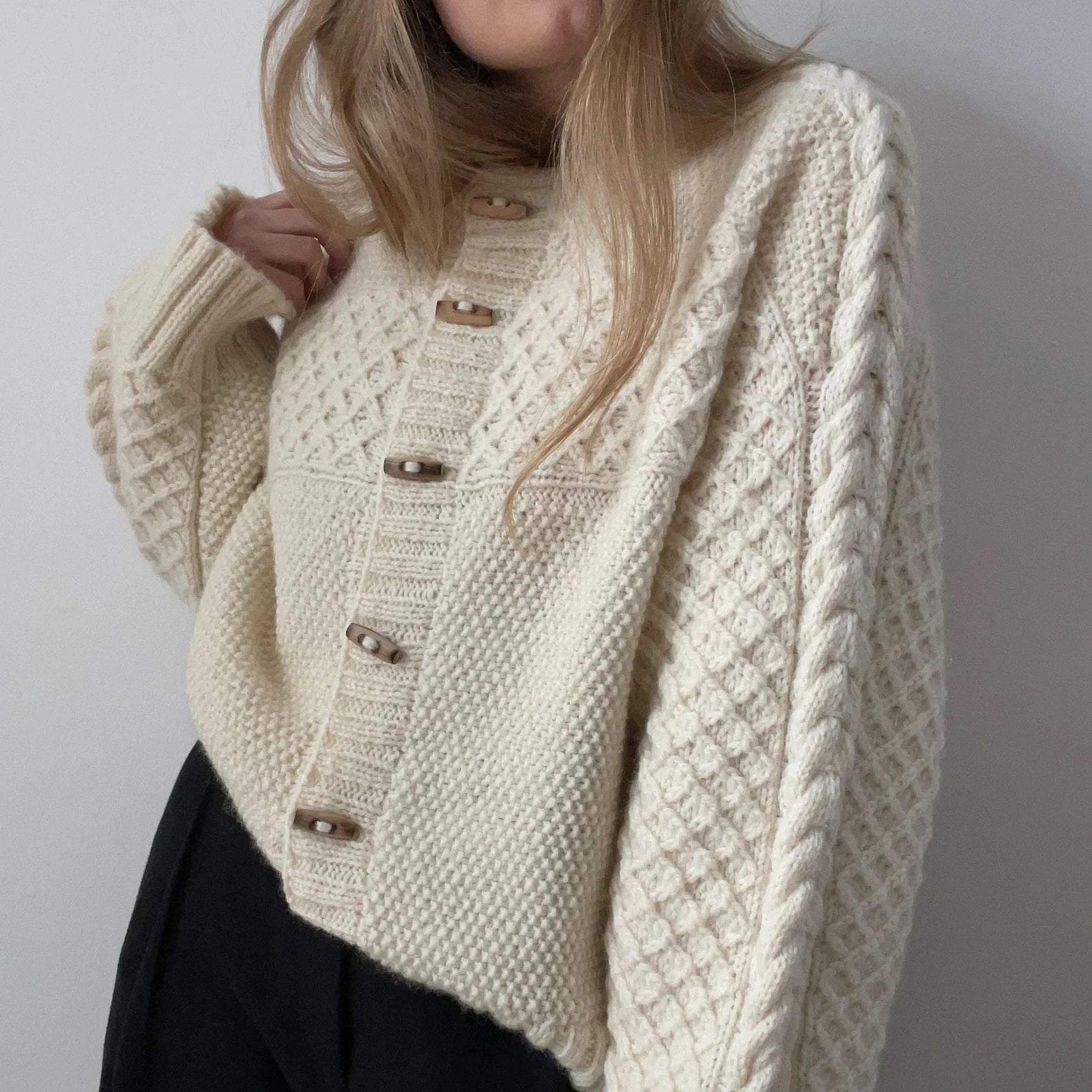 Garnkit: Haraboji cardigan af Aegyoknit (opskrift + garn)