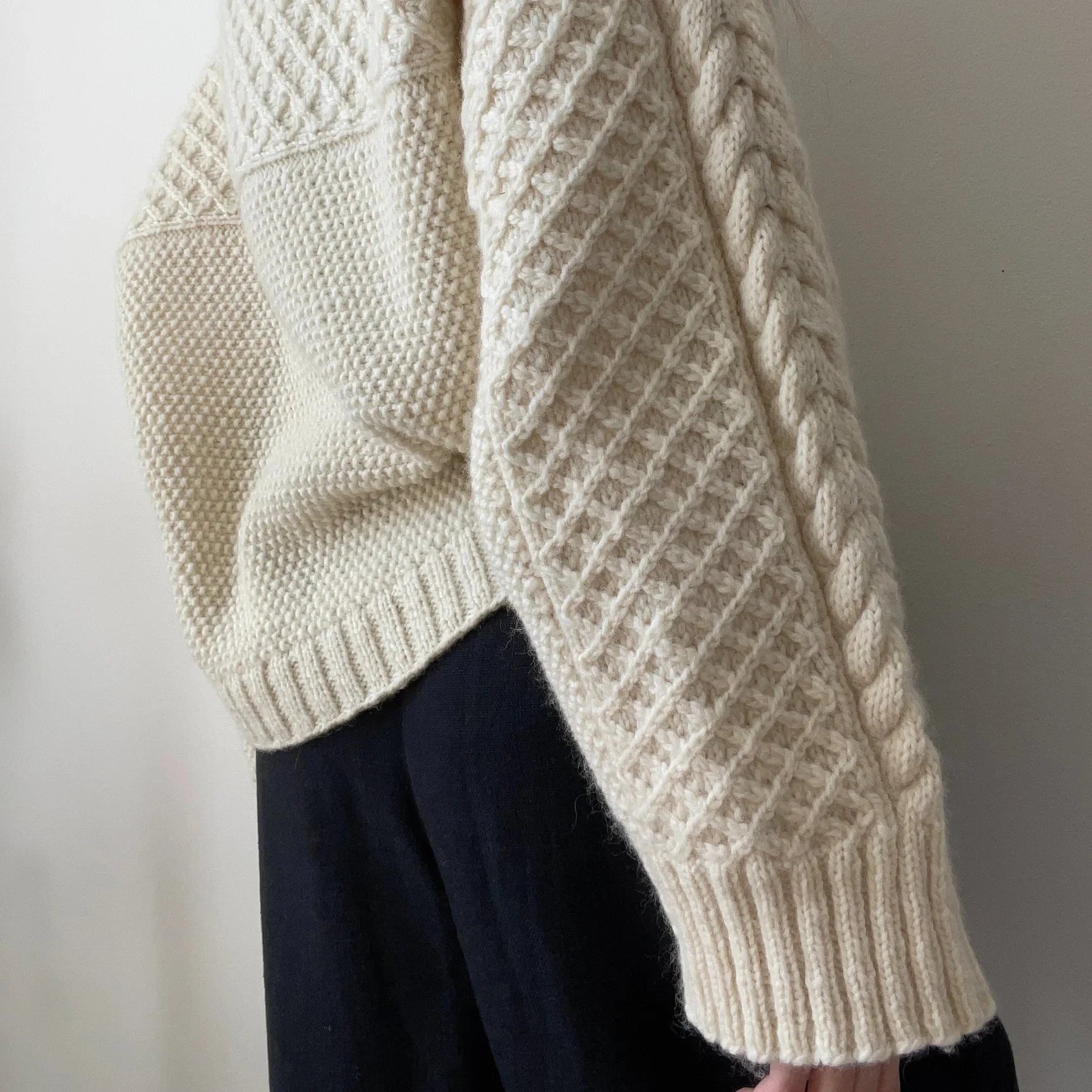 Garnkit: Haraboji cardigan af Aegyoknit (opskrift + garn)