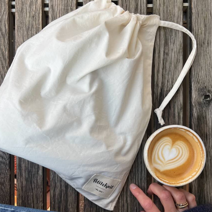 Knitters String Bag - Petiteknit Projekttaske