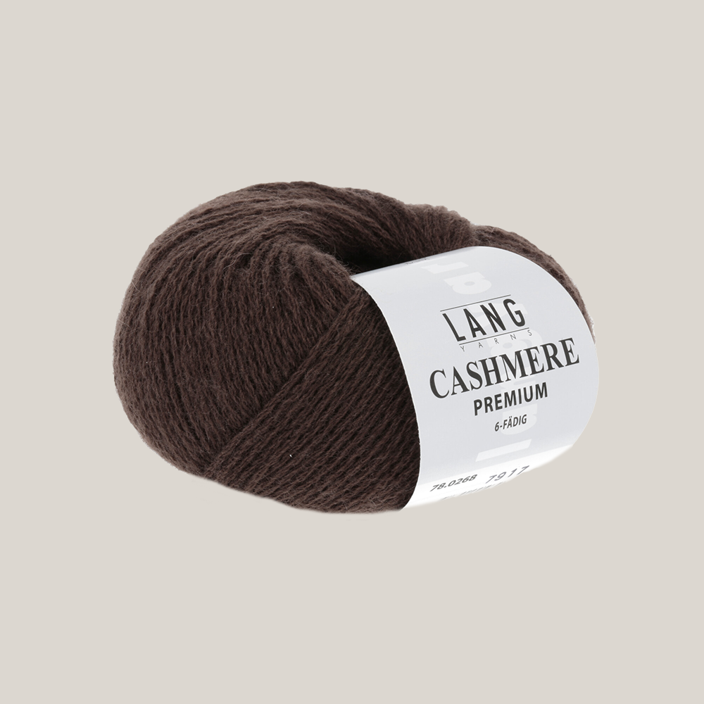 Lang Yarns Cashmere Premium – luksuriøst 100 % cashmeregarn, ekstra blødt og perfekt til eksklusive strikkeprojekter som huer, halstørklæder og babystrik. strikkepind  millimeter til 3,5 millimeter. Farve 0268