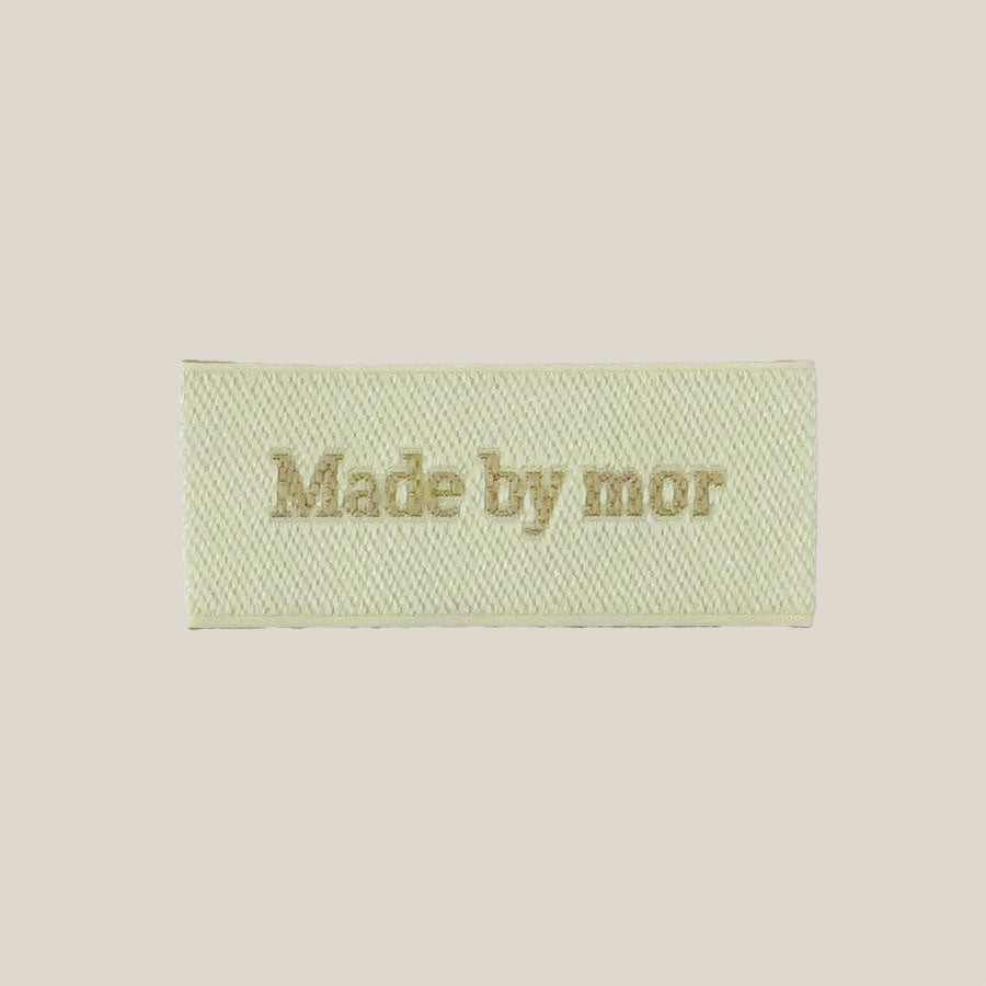 "Made by..." label