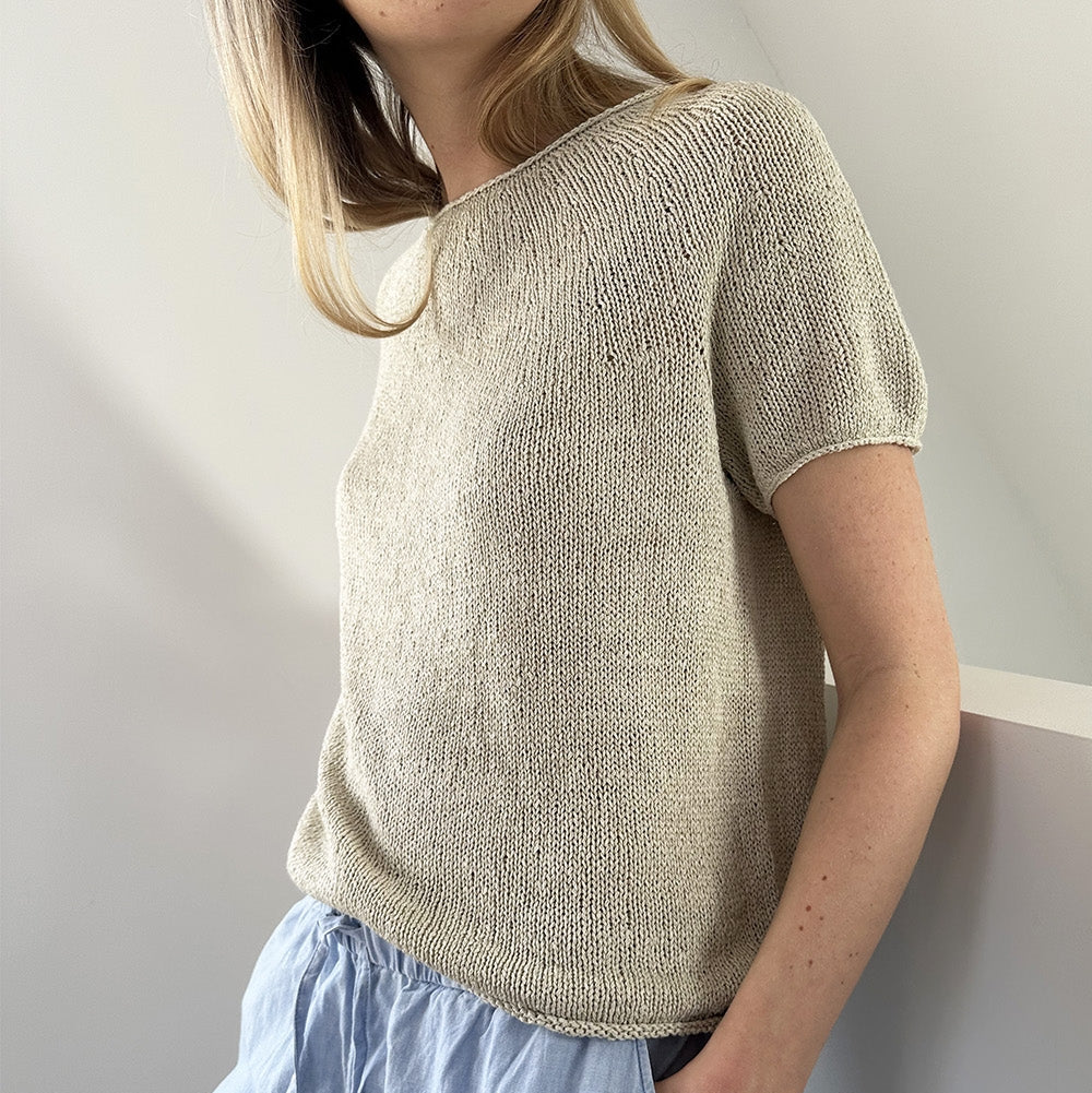 Garnkit: Plain Yoke Tee 22 af Lene Holme Samsøe (opskrift + garn)