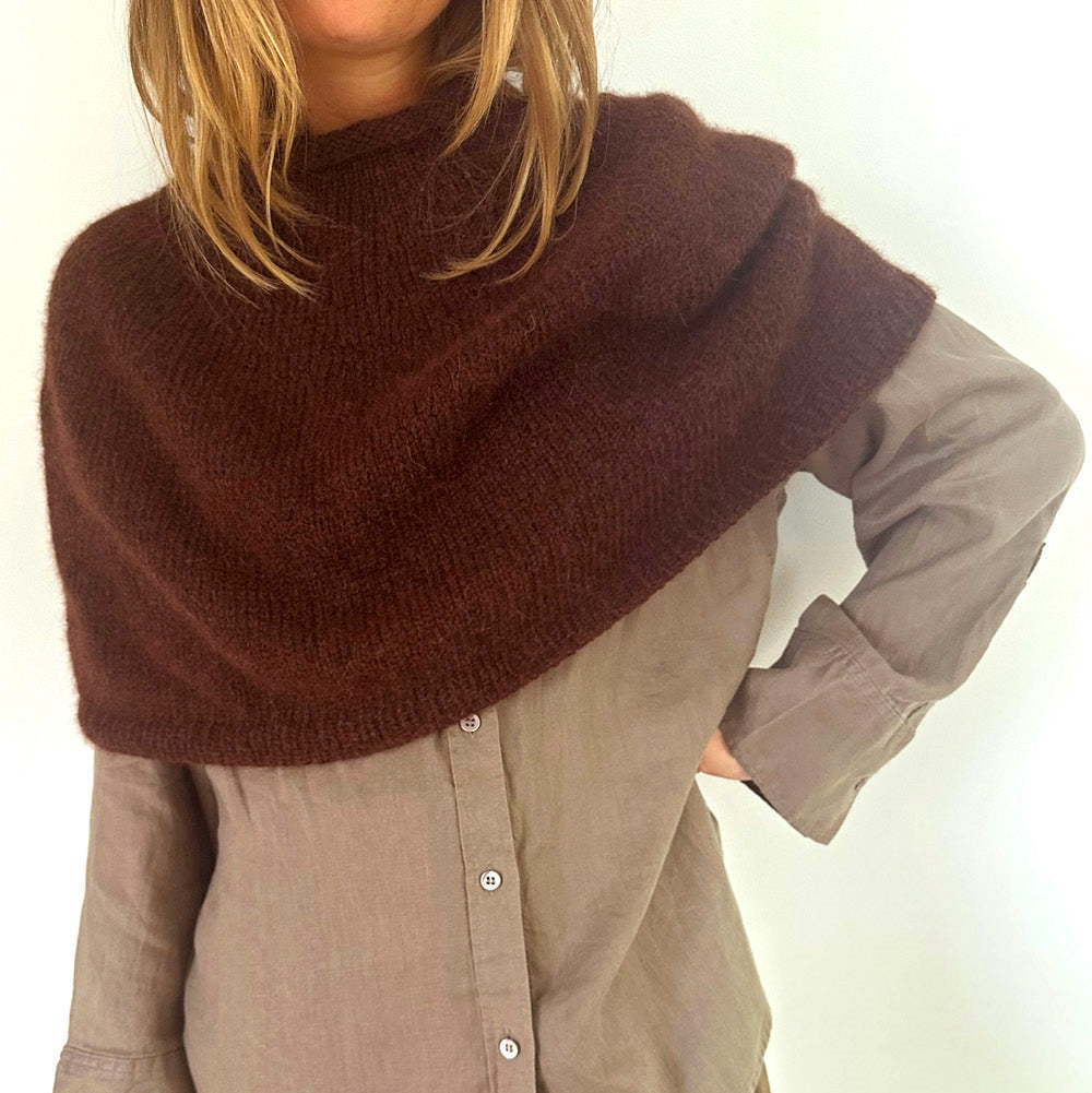 Garnkit: Plain Yoke Poncho fra Lene Holme Samsøe (opskrift + garn)