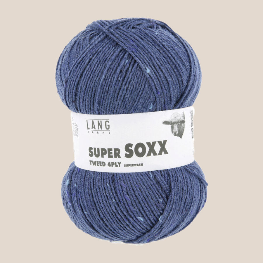 Lang Yarns super soxx 4 ply Tweed