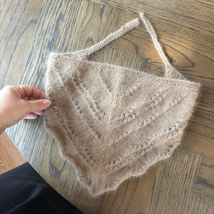 Garnkit: Una Scarf fra KnitVik (PDF og garn)
