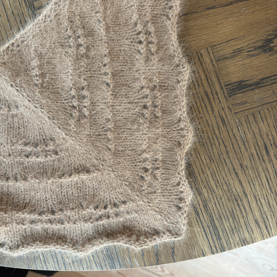 Garnkit: Una Scarf fra KnitVik (PDF og garn)