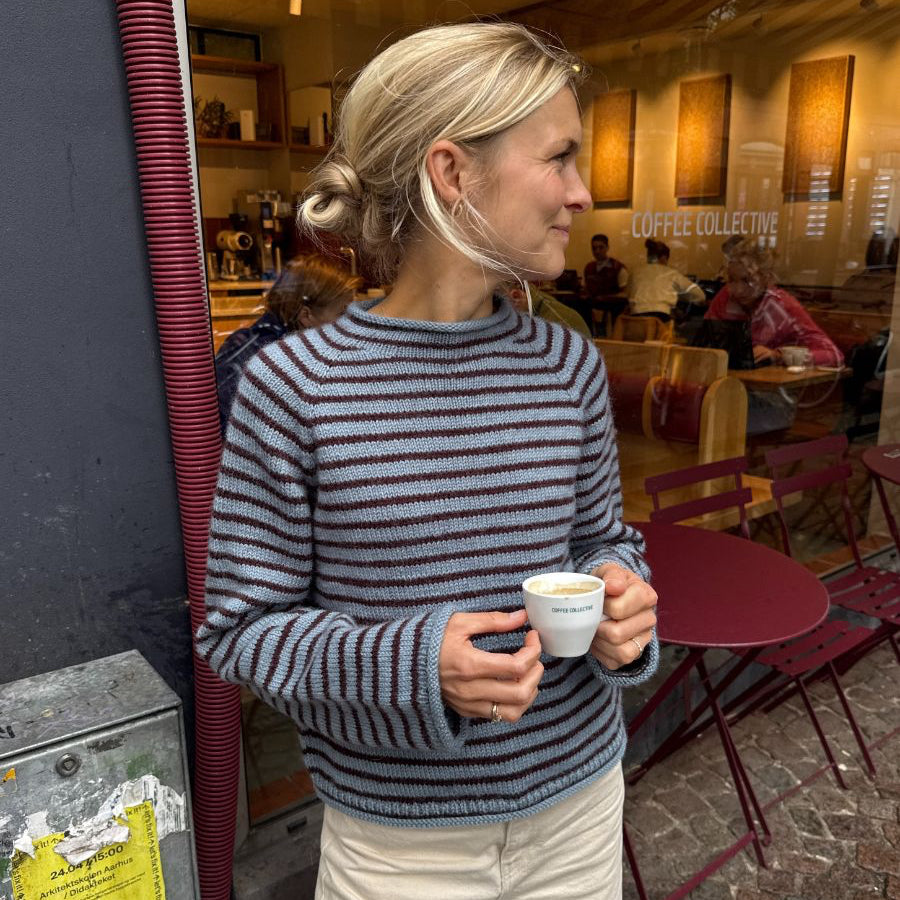 Frankie sweater, fysisk opskrift