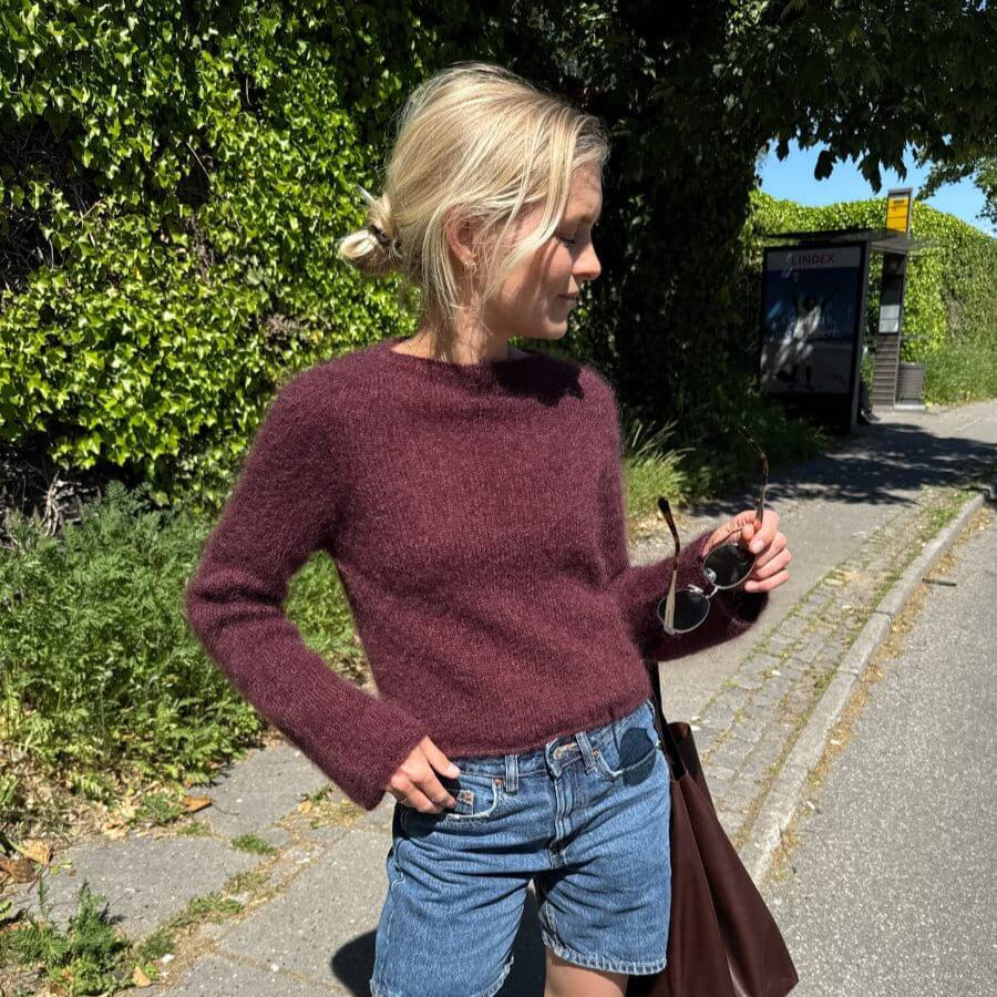 Garnkit: Ivy Blouse af Petiteknit (opskrift +garn)