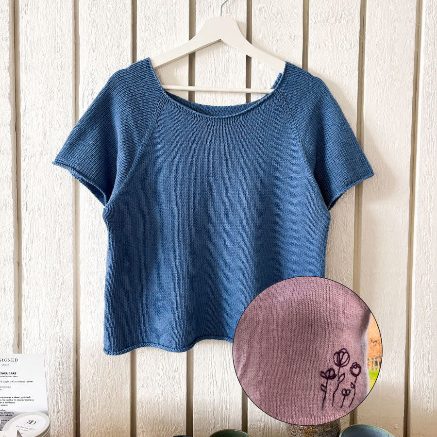 Garnkit: Mellow Tee af Garnstafet (opskrift og garn) #1