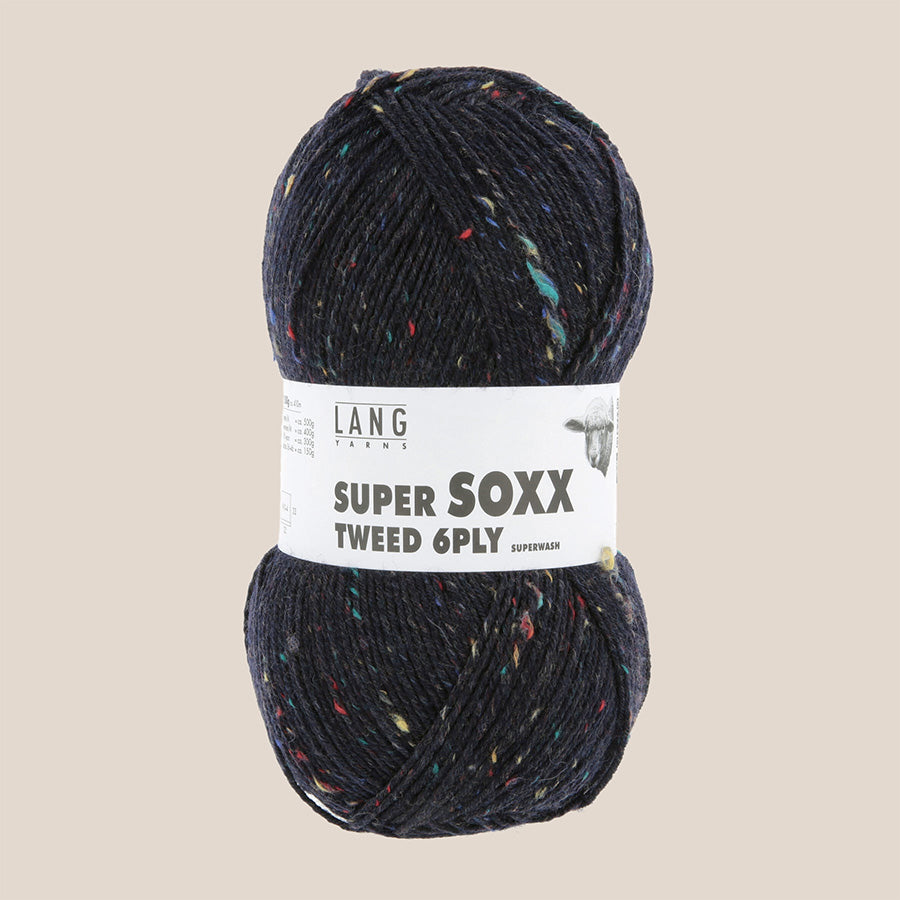 Lang Yarns super soxx 6 ply Tweed